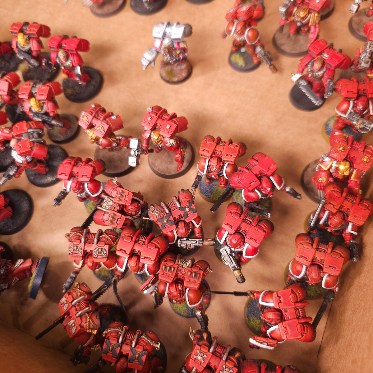 Warhammer 40,000 - Blood Angels - Painted Firstborn Jump Infantry Force