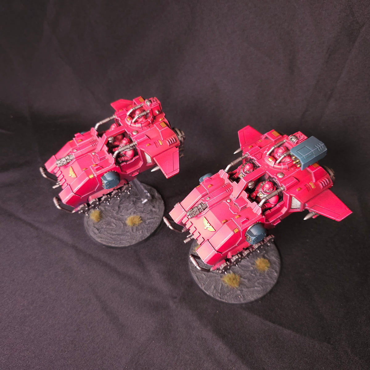 Warhammer 40,000 - Blood Angels - Painted Storm Speeder Hailstrikes