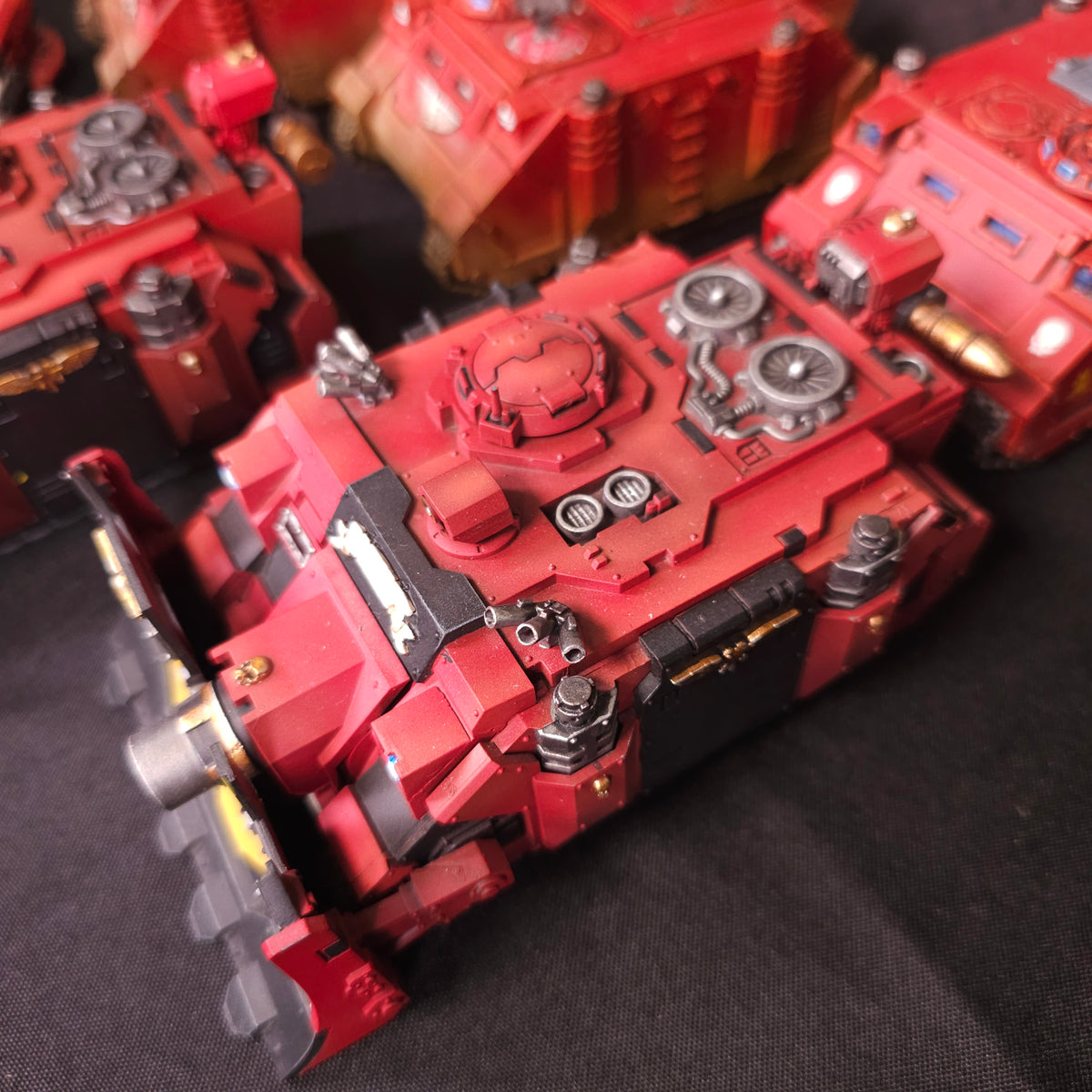 Warhammer 40,000 - Blood Angels - Painted Space Marine Vehicle Lot
