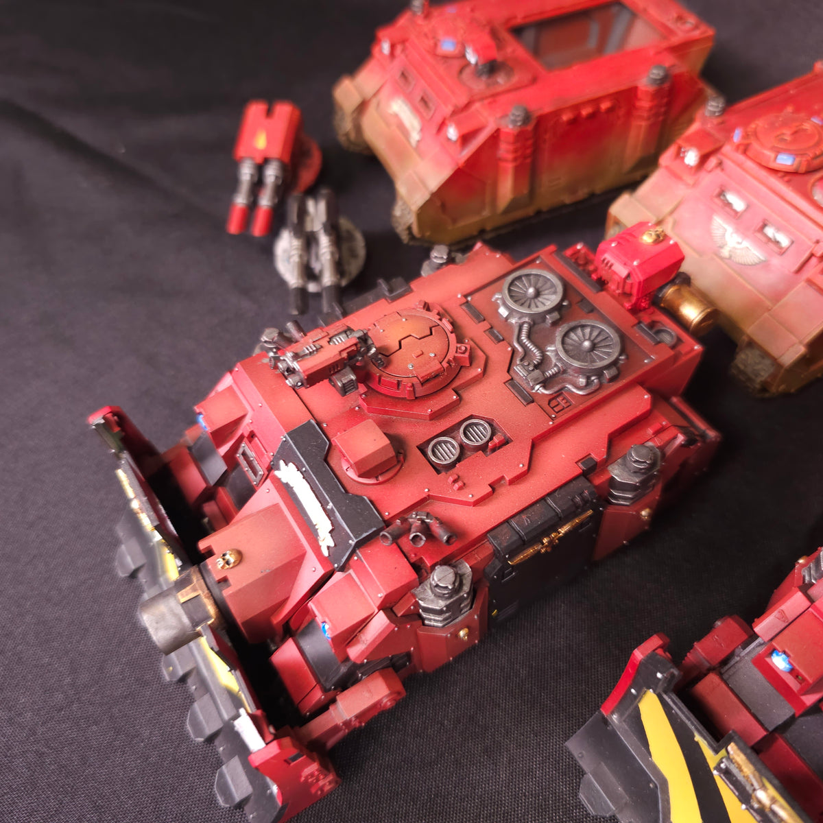 Warhammer 40,000 - Blood Angels - Painted Space Marine Vehicle Lot