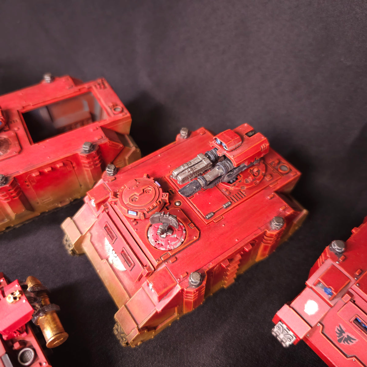 Warhammer 40,000 - Blood Angels - Painted Space Marine Vehicle Lot