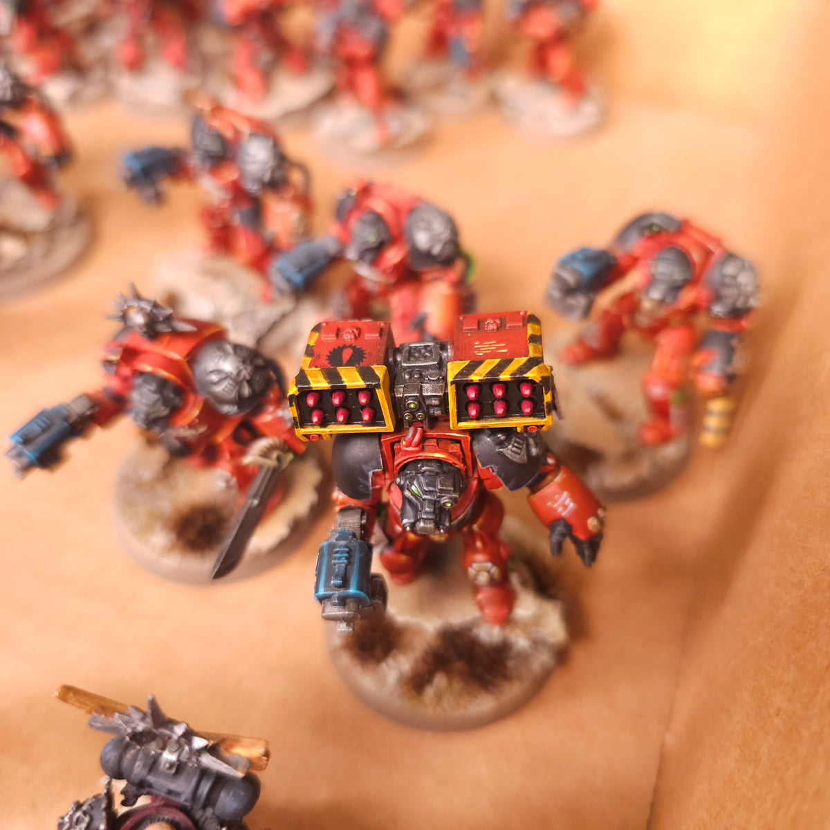 Warhammer 40,000 - Flesh Tearers - Painted Gabriel Seth Infantry Army