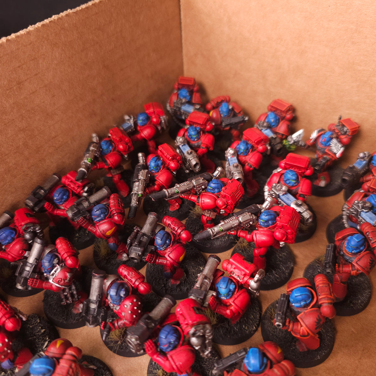 Warhammer 40,000 - Blood Angels - Painted Devastator Infantry Force