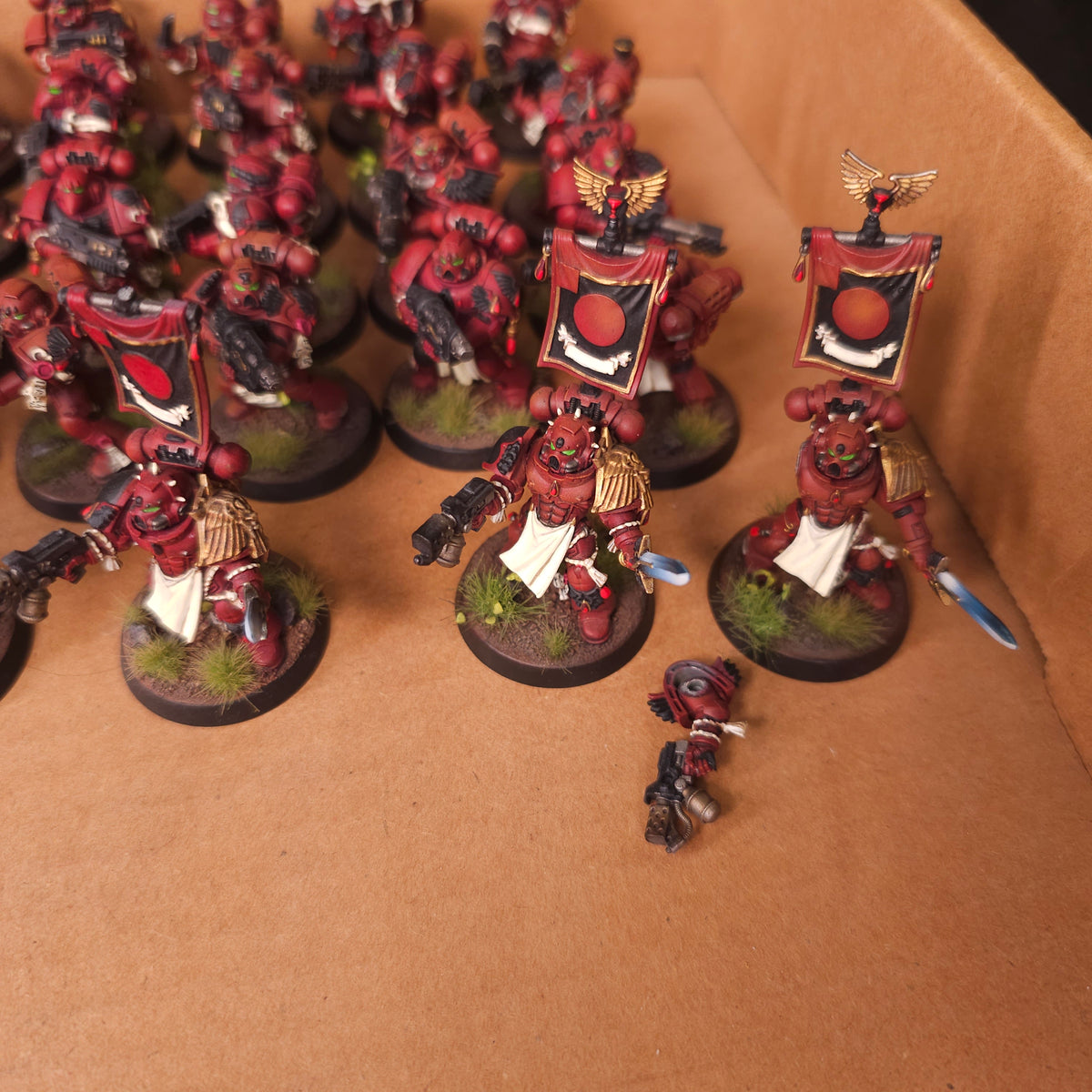 Warhammer 40,000 - Blood Angels - Painted Firstborn Tactical Marine Force
