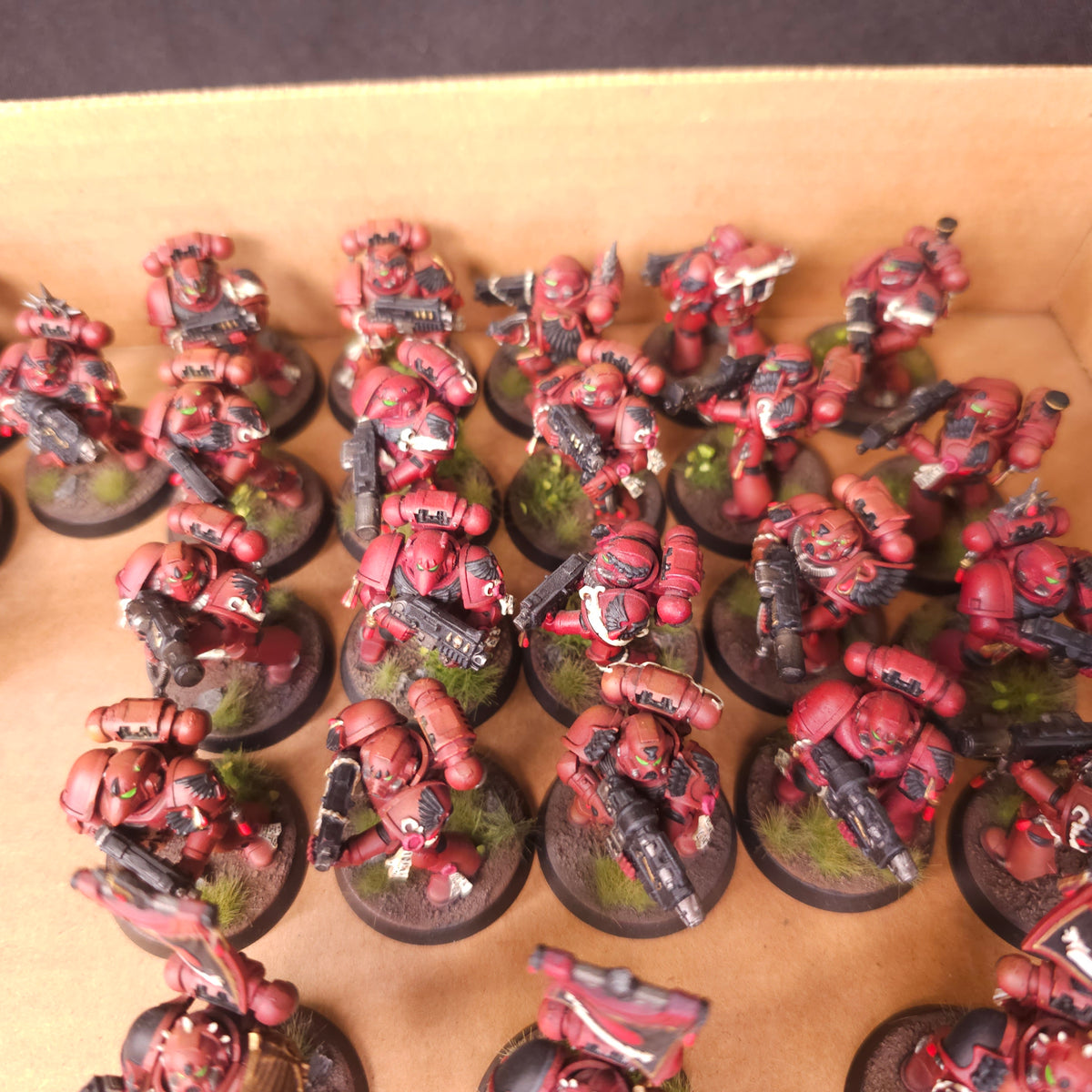 Warhammer 40,000 - Blood Angels - Painted Firstborn Tactical Marine Force