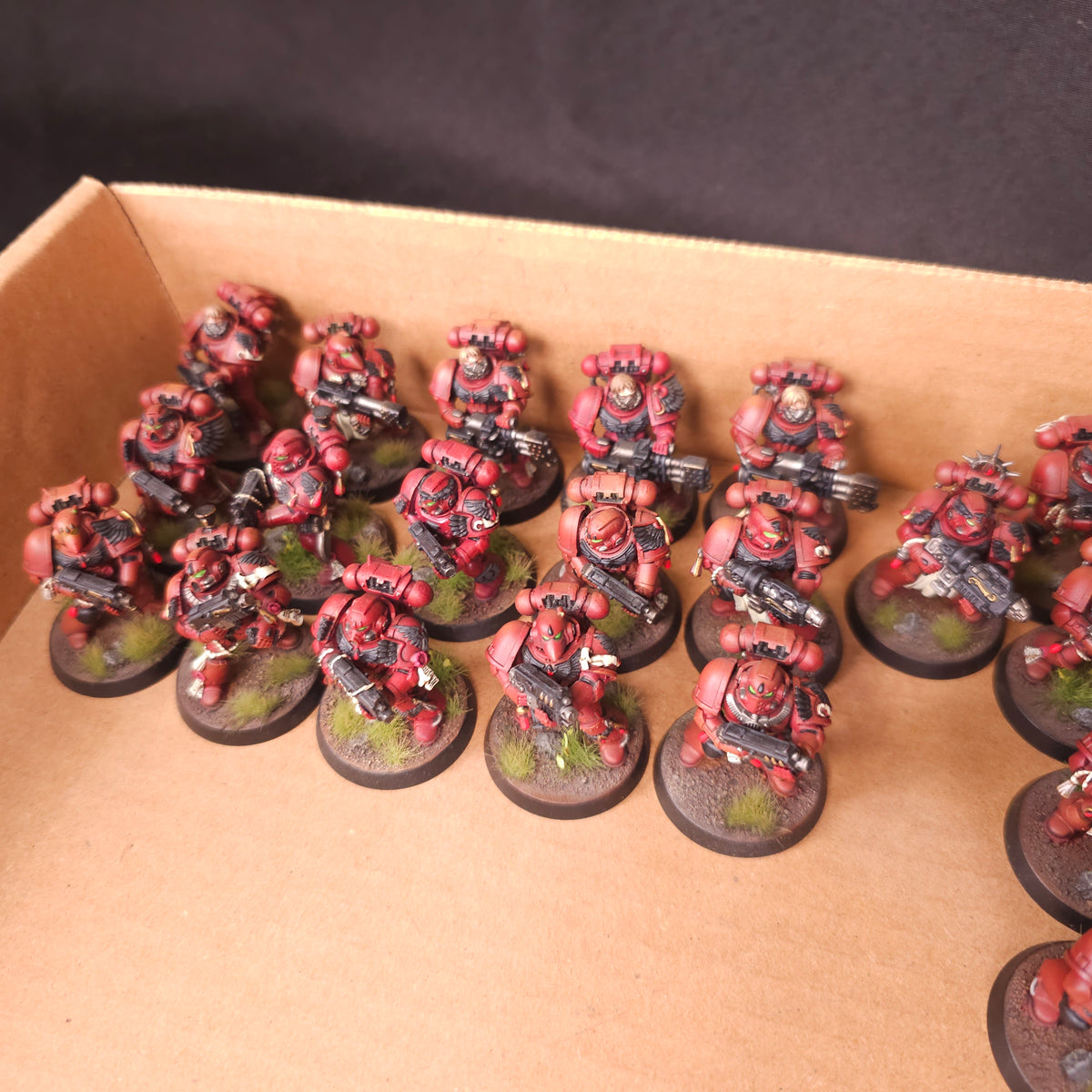 Warhammer 40,000 - Blood Angels - Painted Firstborn Tactical Marine Force