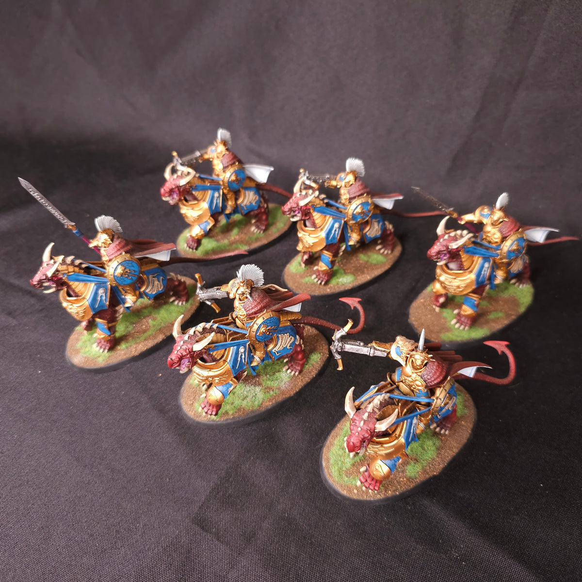 Age of Sigmar - Stormcast Eternals - Painted Dracothian Guard
