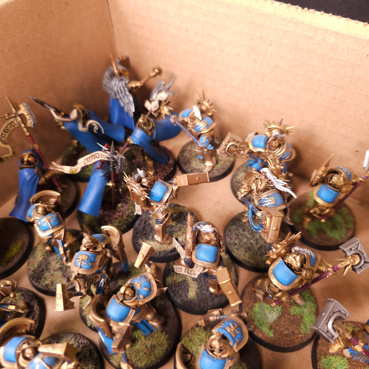 Age of Sigmar - Stormcast Eternals - Painted Liberators and Heavy Infantry