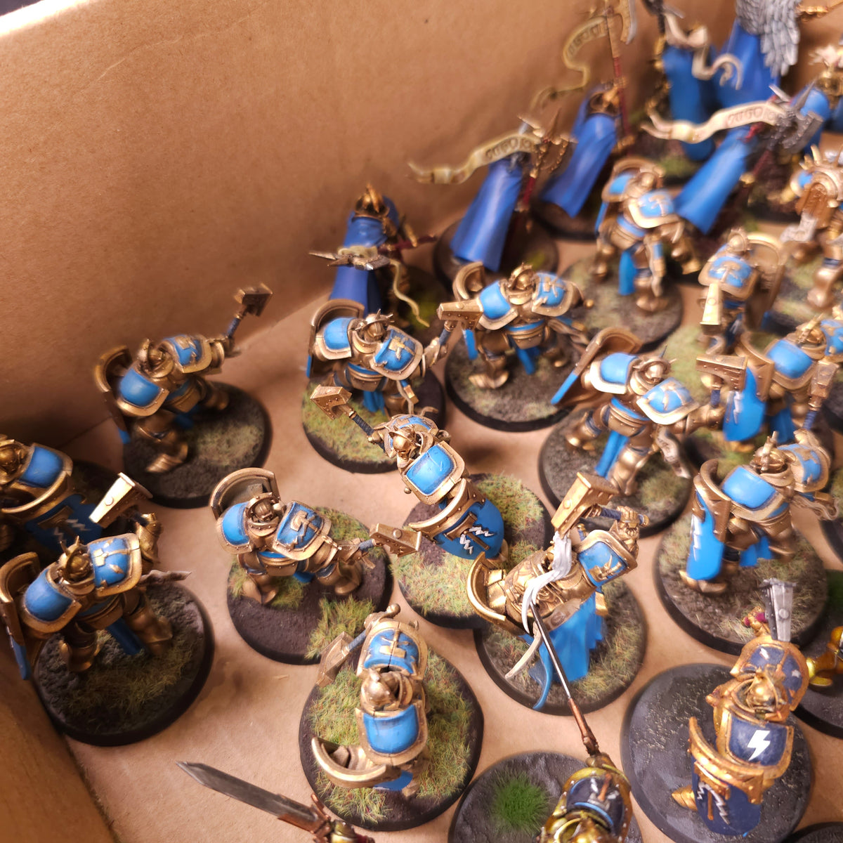 Age of Sigmar - Stormcast Eternals - Painted Liberators and Heavy Infantry