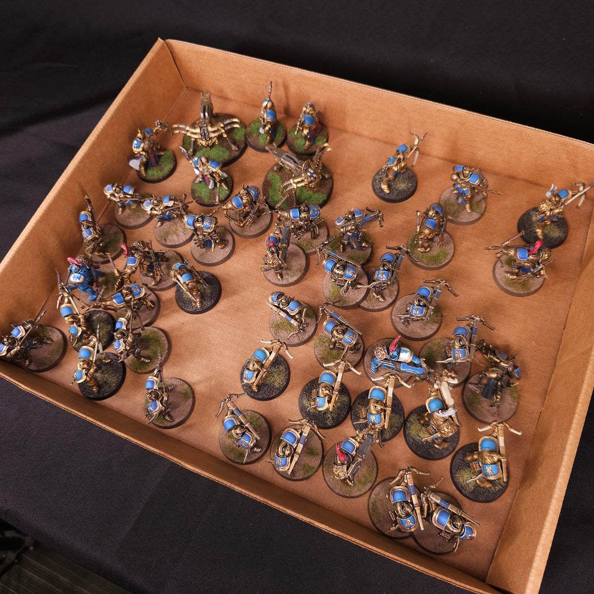 Age of Sigmar - Stormcast Eternals - Painted Judicators and Ballistas