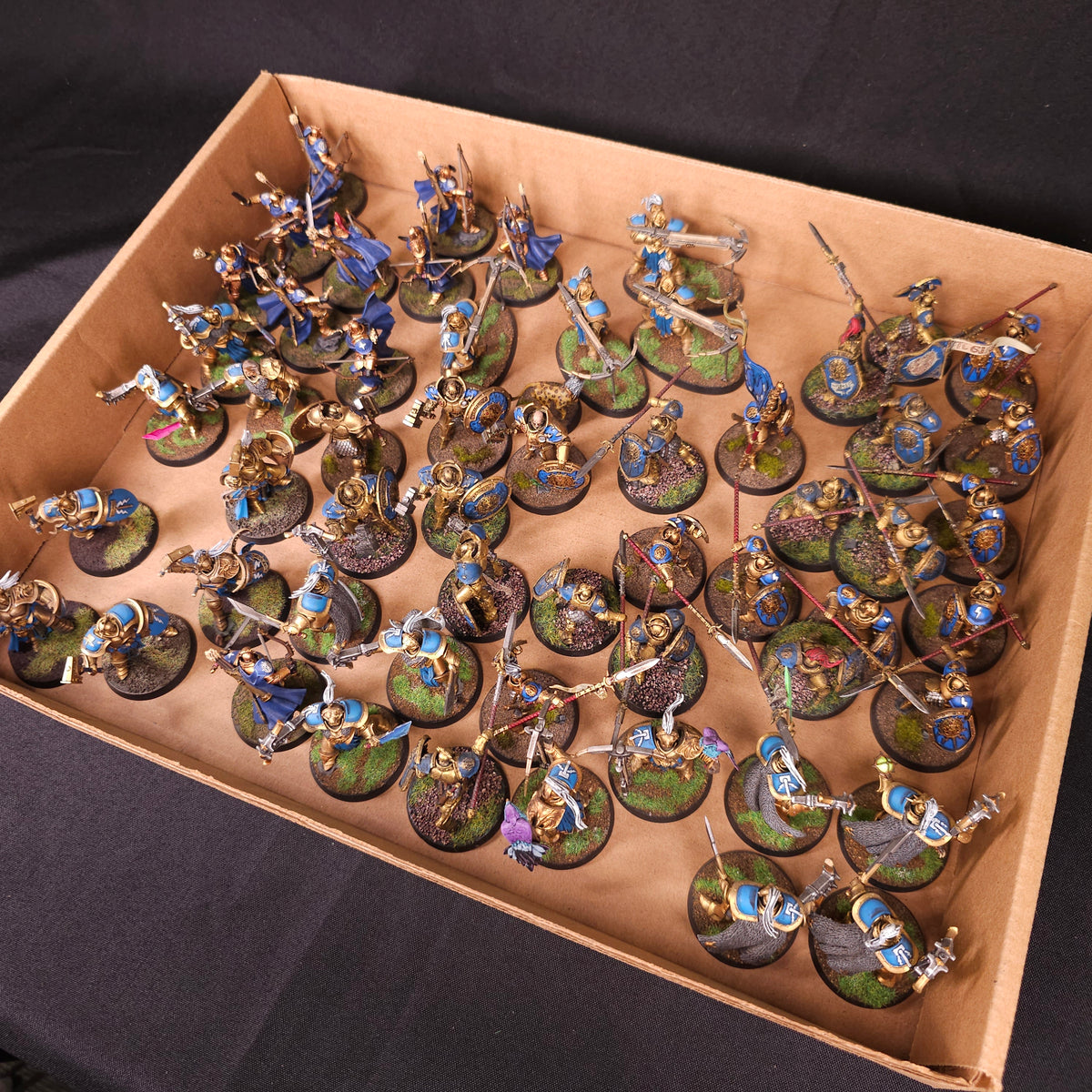 Age of Sigmar - Stormcast Eternals - Painted Thunderstrike and Ranged Infantry