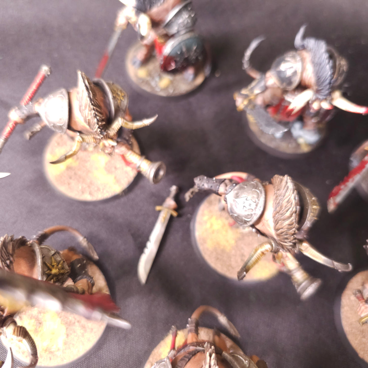 Age of Sigmar - Slaves to Darkness - Painted Ogroid Theridon Warband