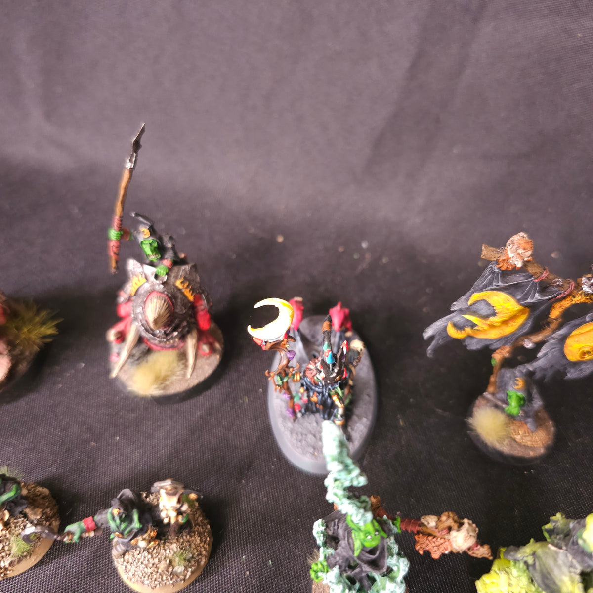 Age of Sigmar - Gloomspite Gitz - Painted Loonbosses, Shamans and Classic Characters