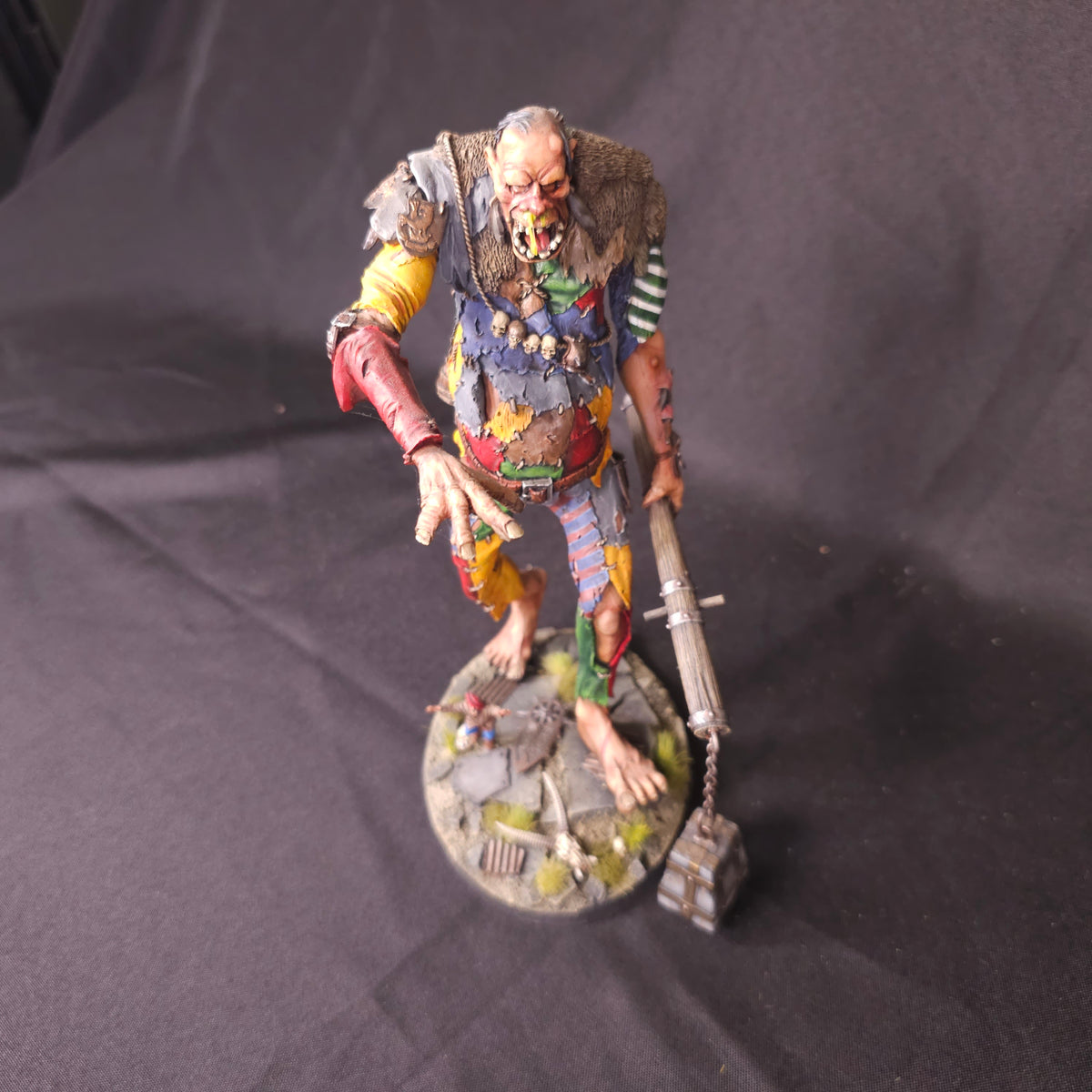 The Old World - Orc & Goblin Tribes - High Quality Painted Bonegrinder Giant