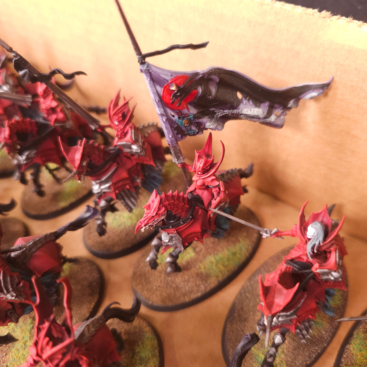 Age of Sigmar / The Old World - Soulblight Gravelords / Vampire Counts - Painted Blood Knights