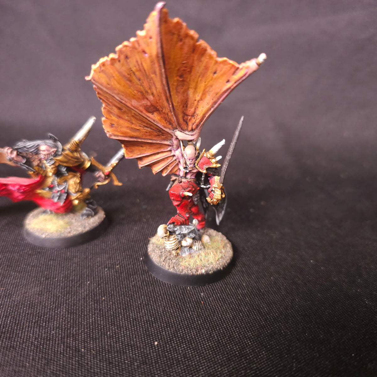 Age of Sigmar / The Old World - Soulblight Gravelords / Vampire Counts - Four Painted Classic Metal Vampire Characters