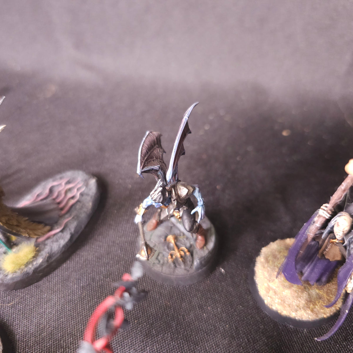 Age of Sigmar / The Old World - Soulblight Gravelords / Vampire Counts - Painted Vampire and Necromancer Characters