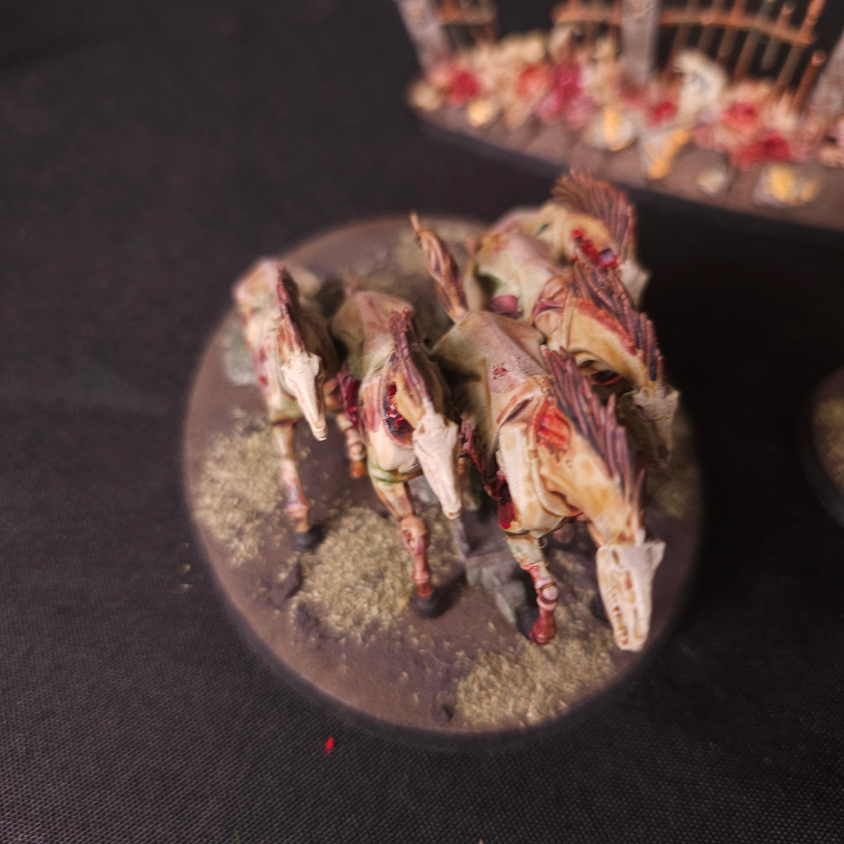 Age of Sigmar - Flesh-eater Courts - Painted Flesh Eater Courts Endless Spells