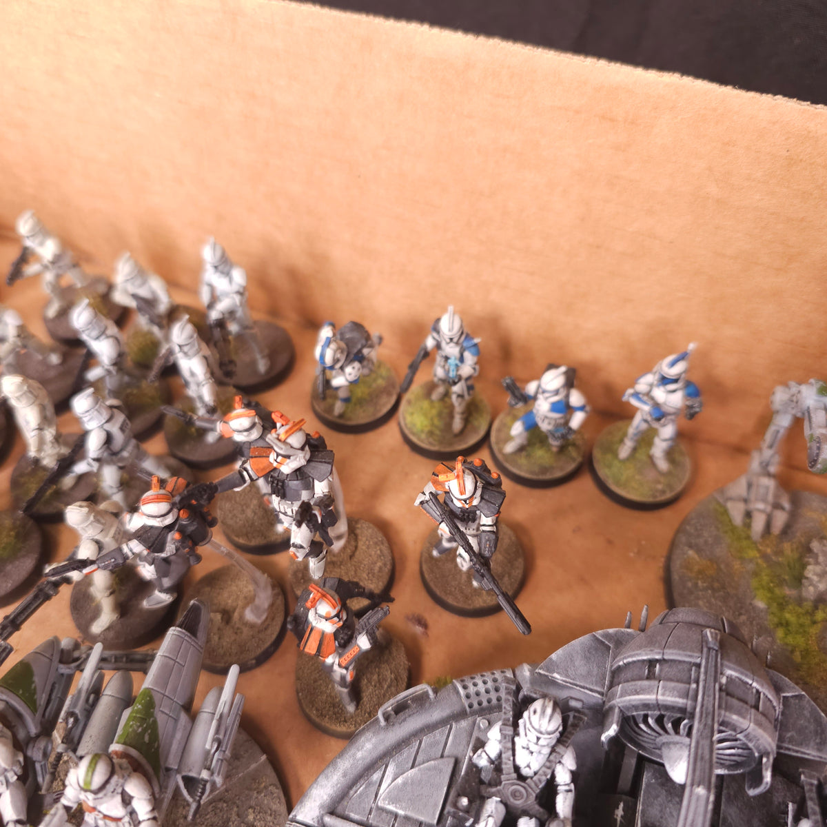 Star Wars: Legion - Galactic Republic - Painted Infantry, Heroes and Support Vehicles