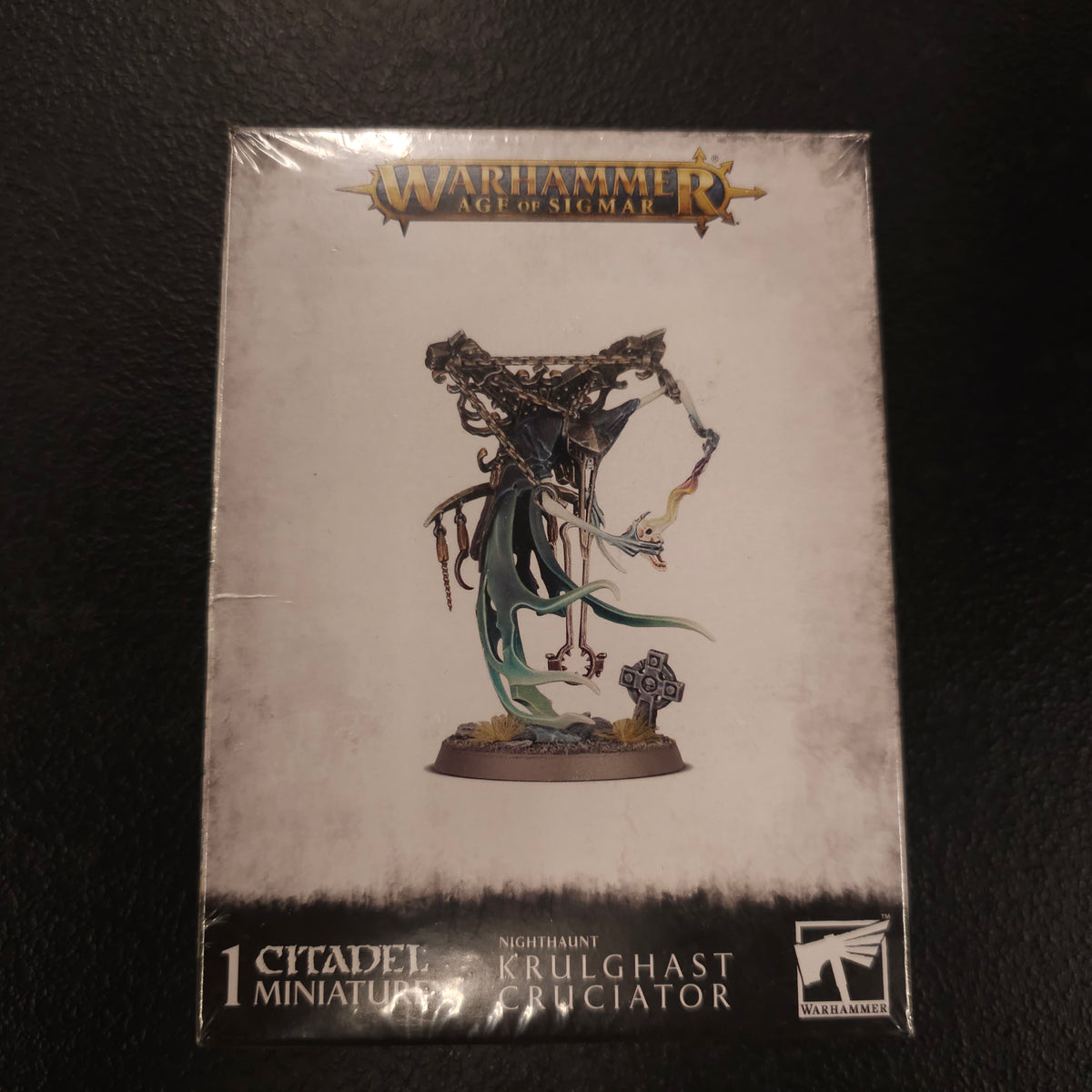 Actual box of Krulghast Cruciator — lot 019