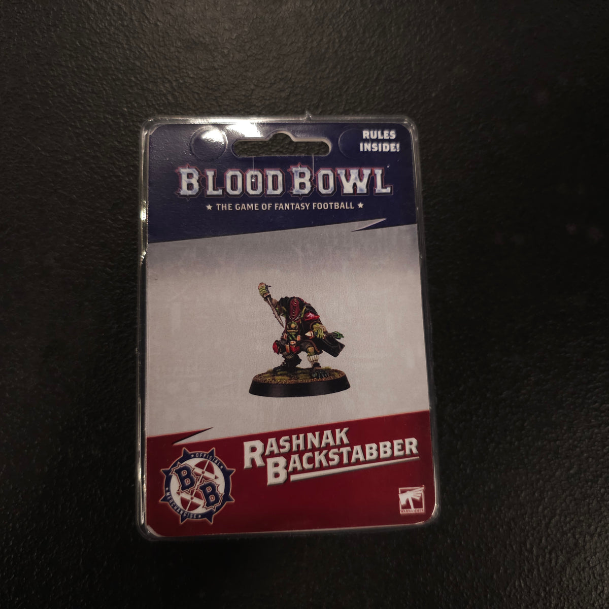 Actual Rashnak Backstabber blister front