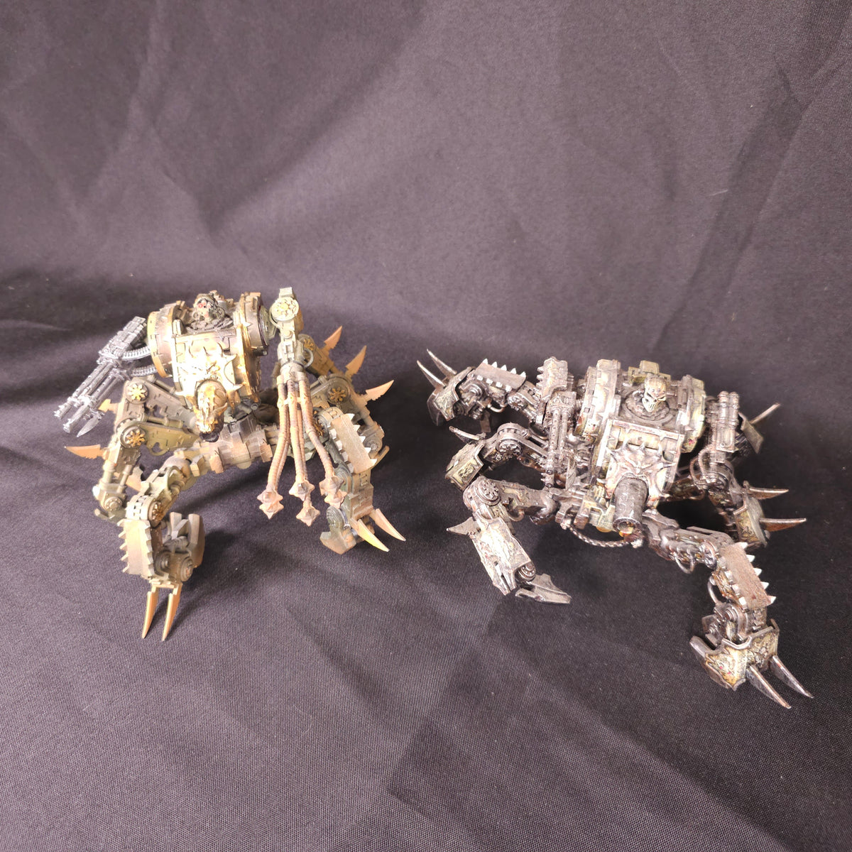 Painted Defiler Pair - Brass and Steel - full lot