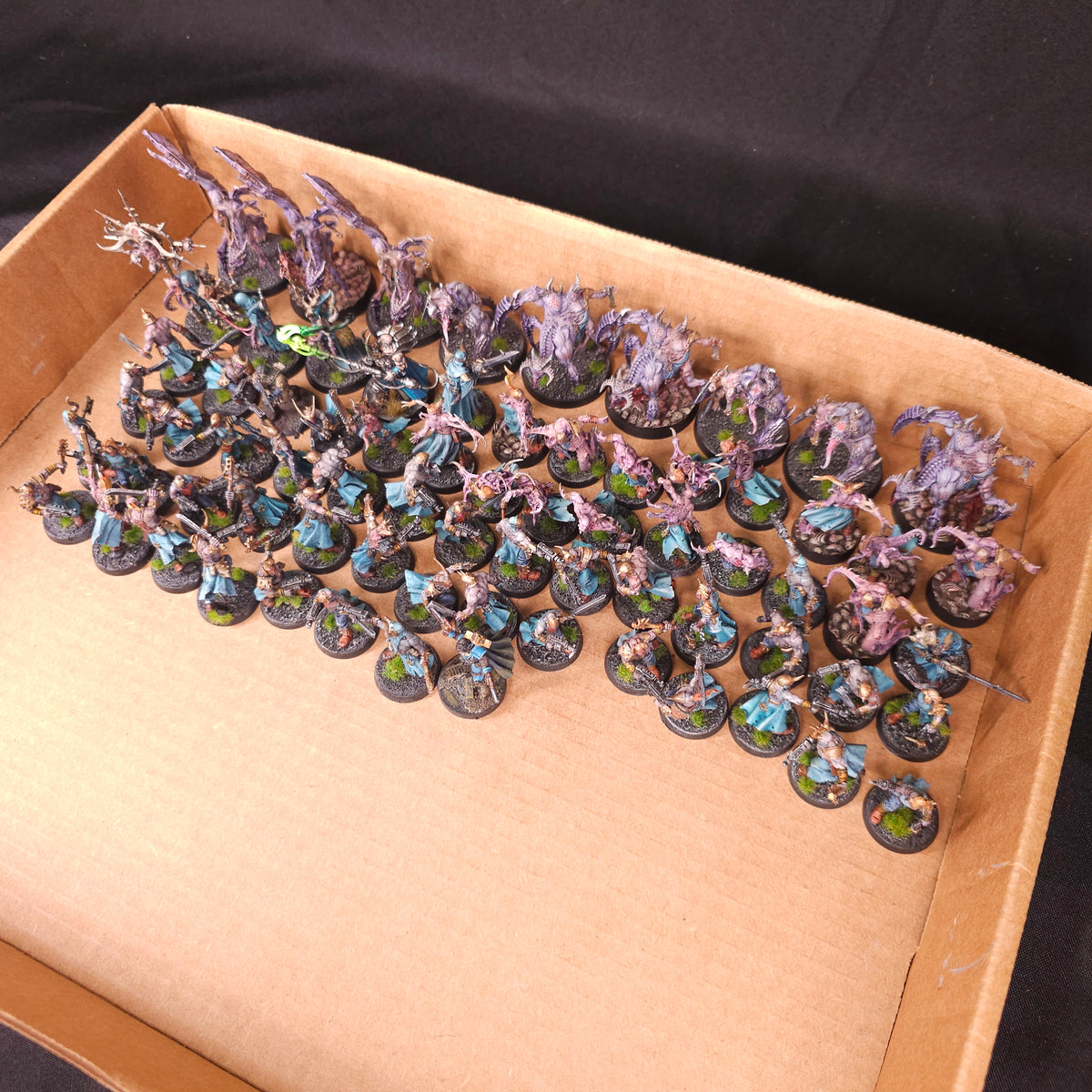 Painted Mutated Infantry and Possessed Warband - full lot