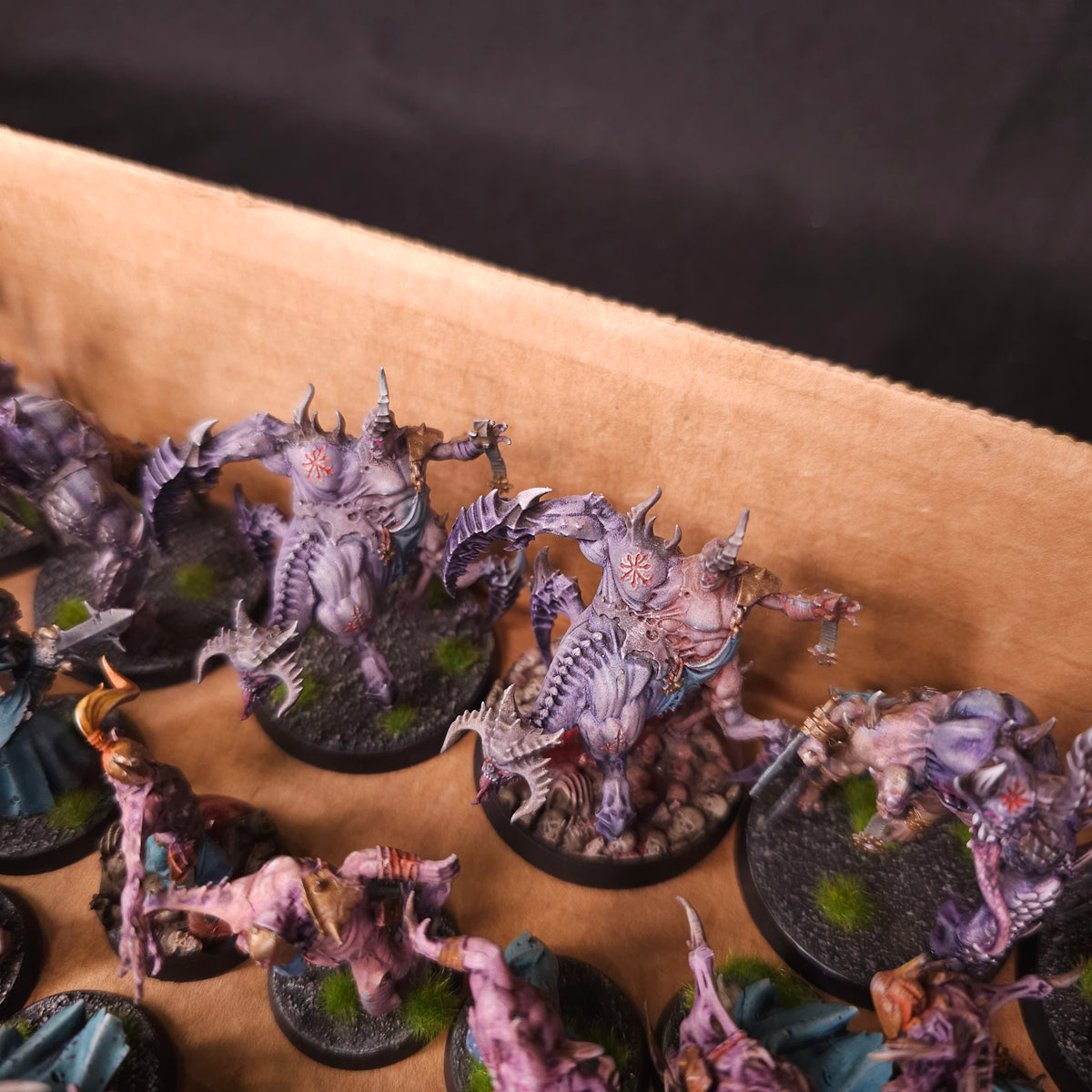 Painted Mutated Infantry and Possessed Warband - detail view 3