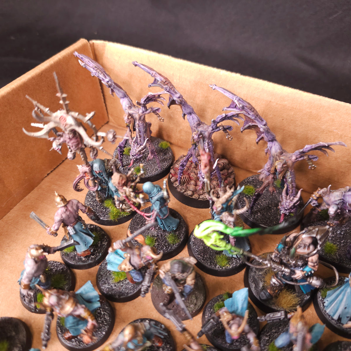 Painted Mutated Infantry and Possessed Warband - detail view 4