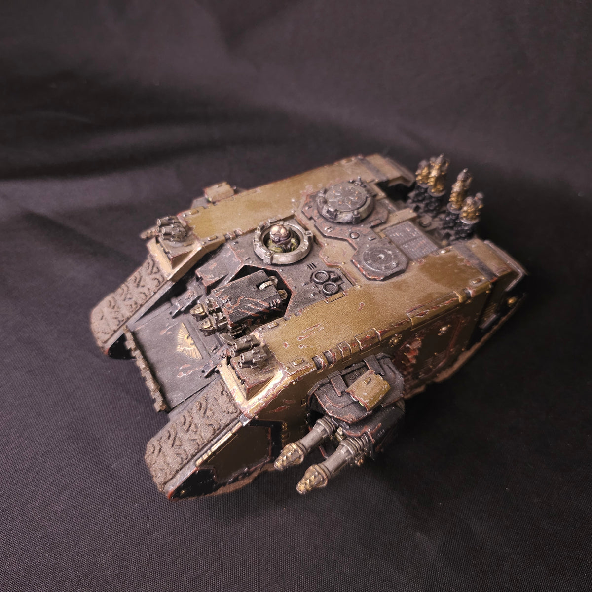 Painted Weathered Land Raider - full lot