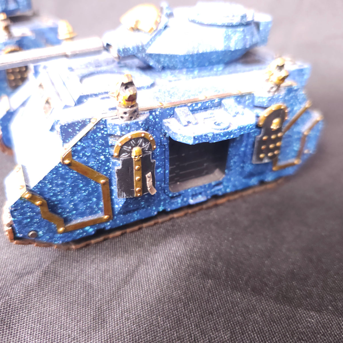 Blue Predator Tanks - Missing Sponsons — detail view 2