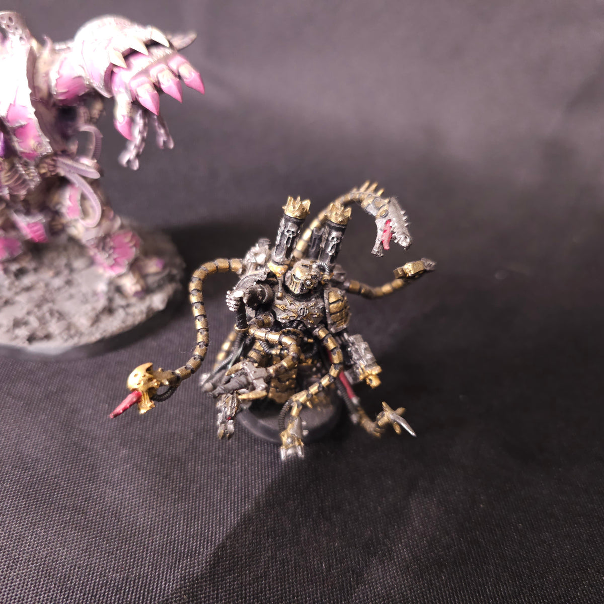 Purple Helbrute and Warpsmith — detail view 2