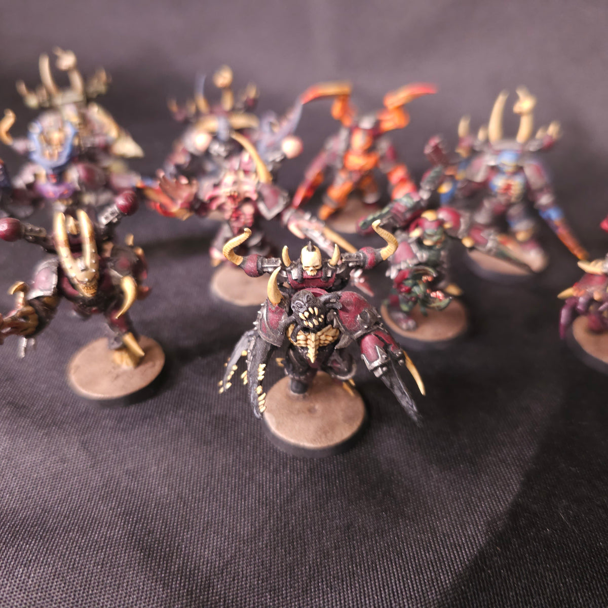 Painted Possessed Infantry — detail view 1