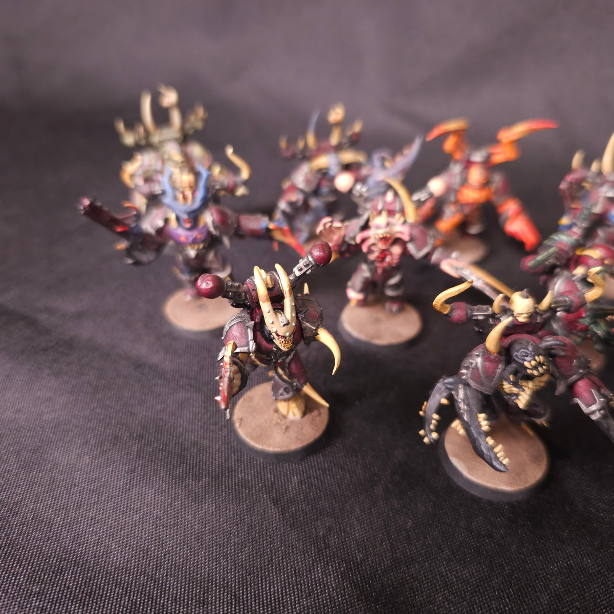 Painted Possessed Infantry — detail view 2