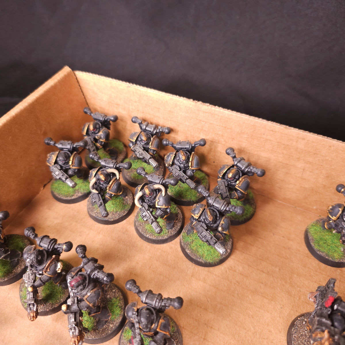 Black and Gold Infantry Warband — detail view 3