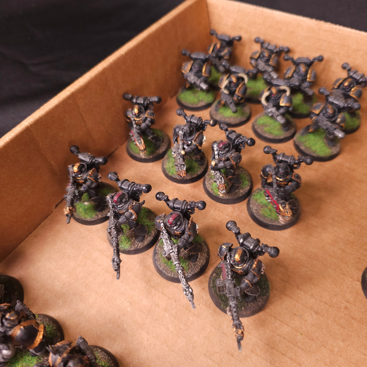 Black and Gold Infantry Warband — detail view 4