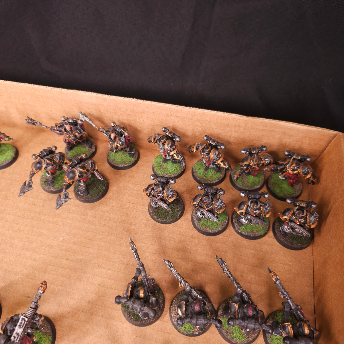 Black and Gold Infantry Warband — detail view 5