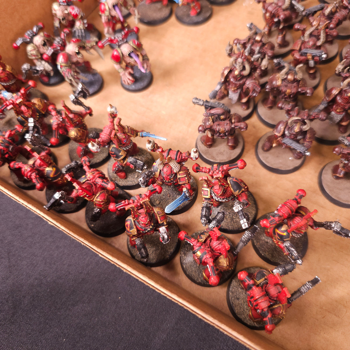 Red and Bronze Infantry Force — detail view 2