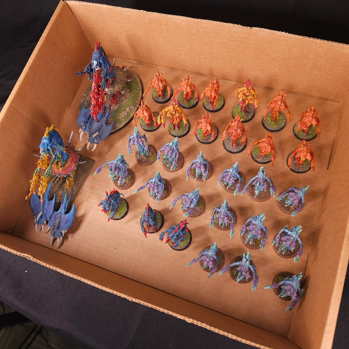 Painted Flamers and Burning Chariots - full lot