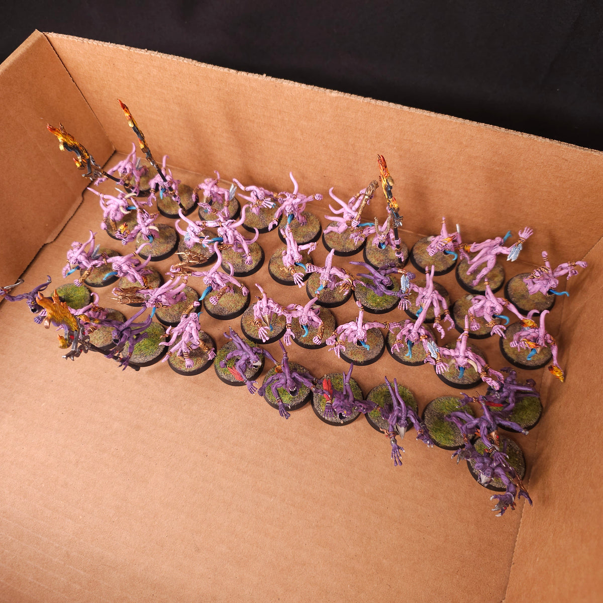 Painted Pink Horrors - Lavender Scheme - full lot