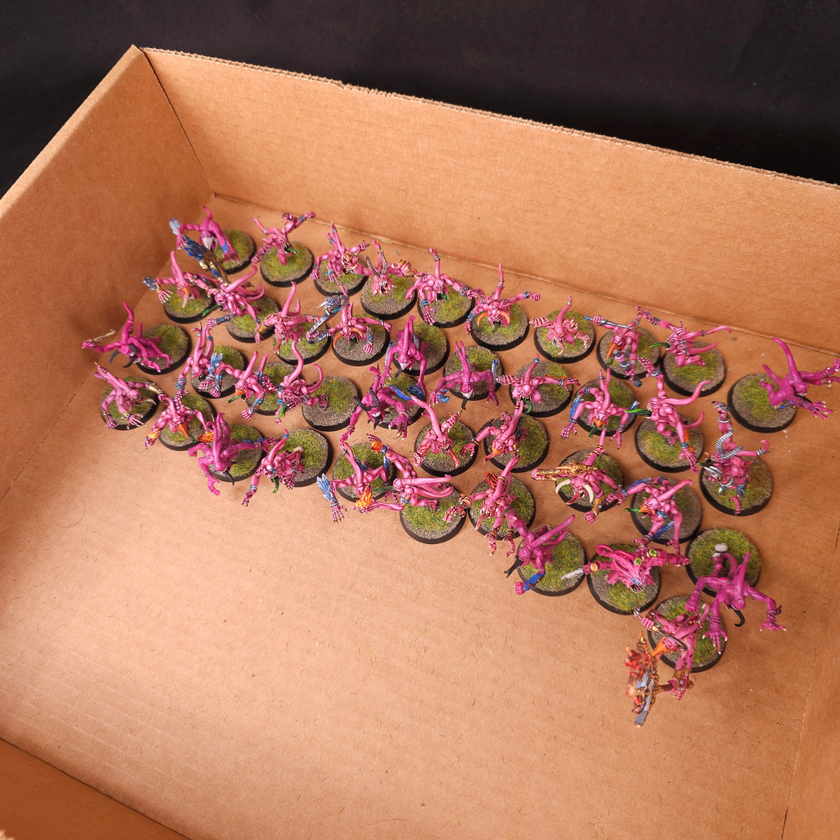 Painted Pink Horrors - Bright Pink Scheme - full lot