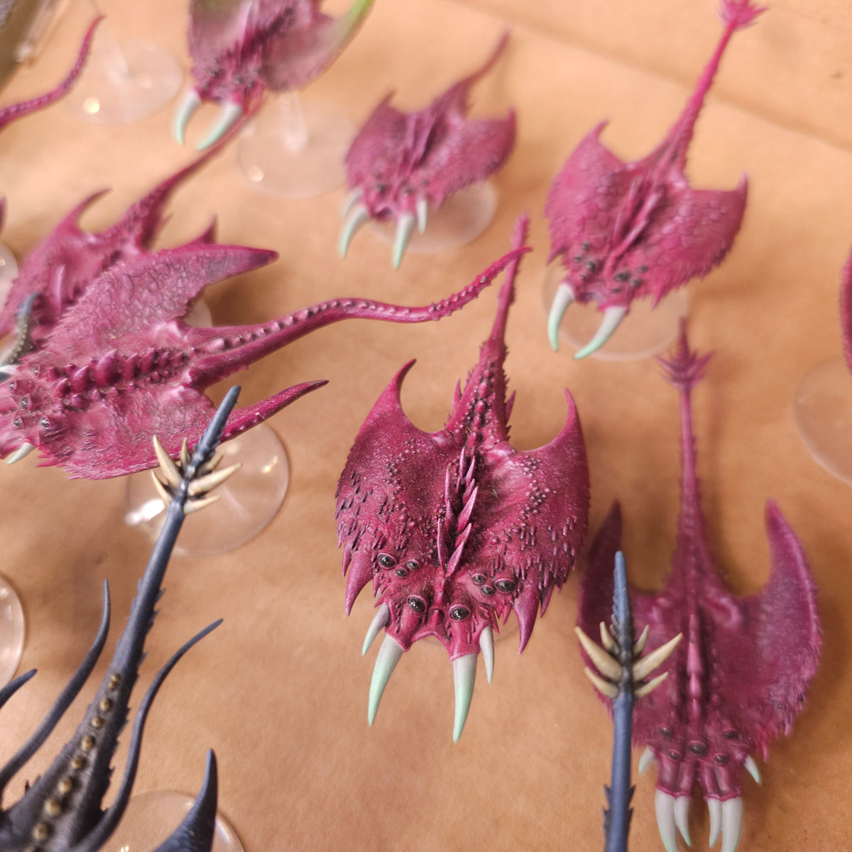 Painted Screamers and Herald Chariot - detail 2