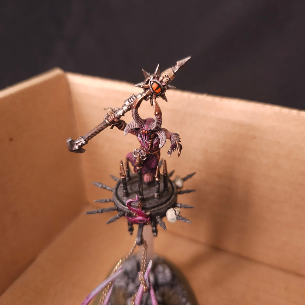 Painted Screamers and Herald Chariot - detail 4