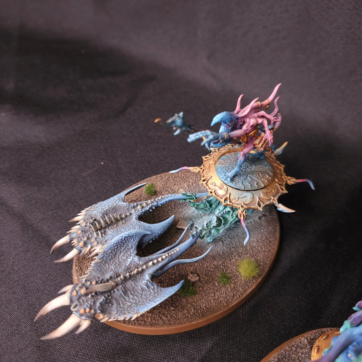 Painted Magnetized Chariots and Heralds - detail 5