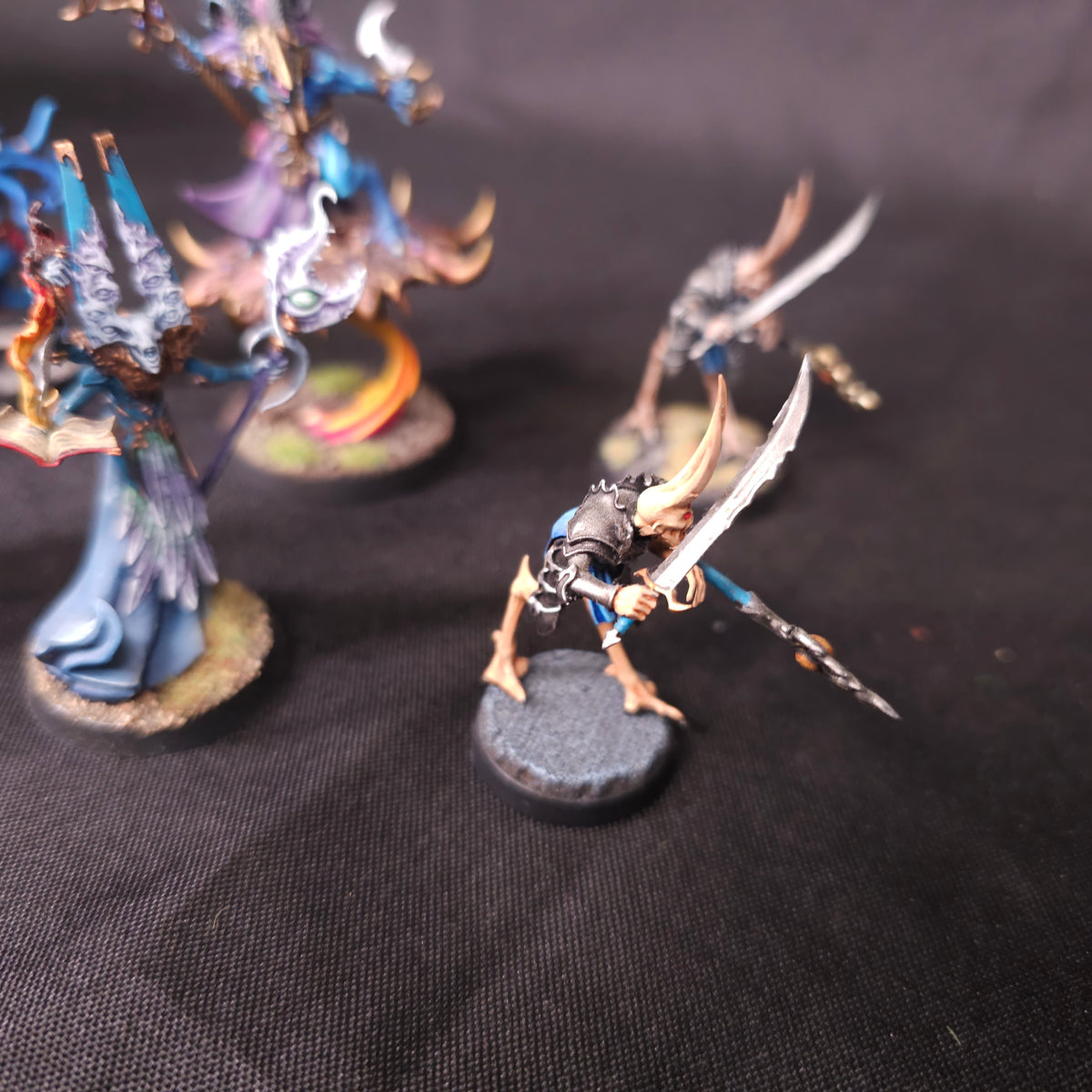 Painted Sorcerers and Daemonic Characters - detail 4