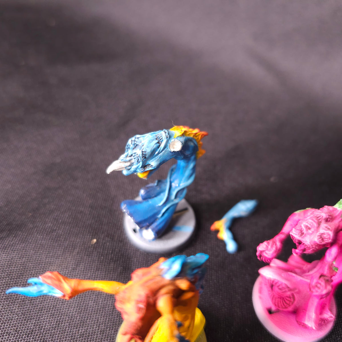 Painted Classic Metal Flamers - detail 3