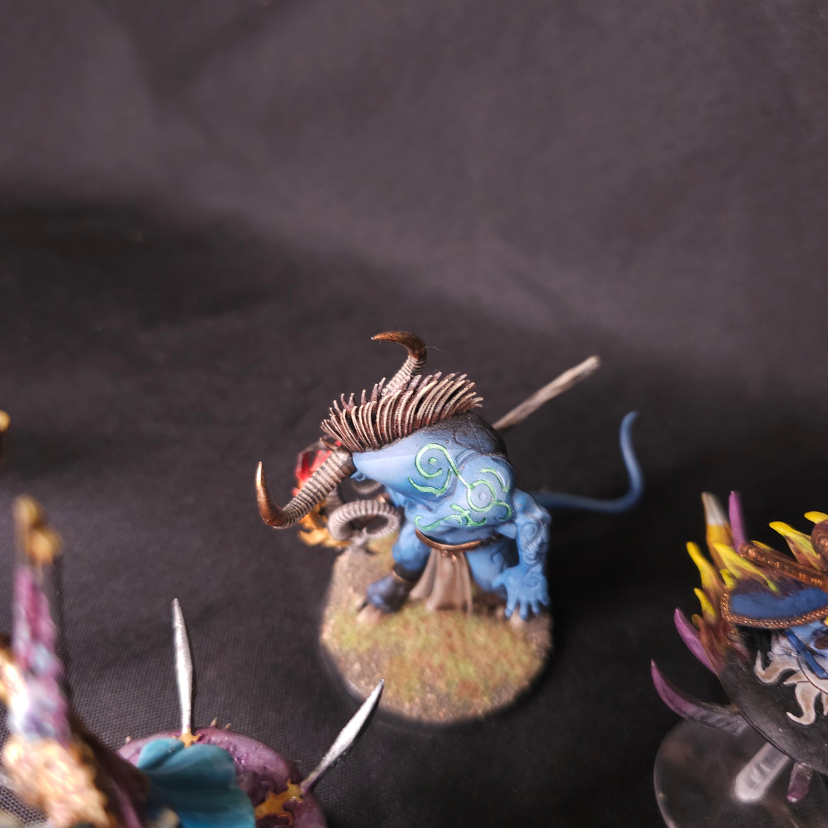Painted Disc Sorcerers and Blue Scribes - detail 4