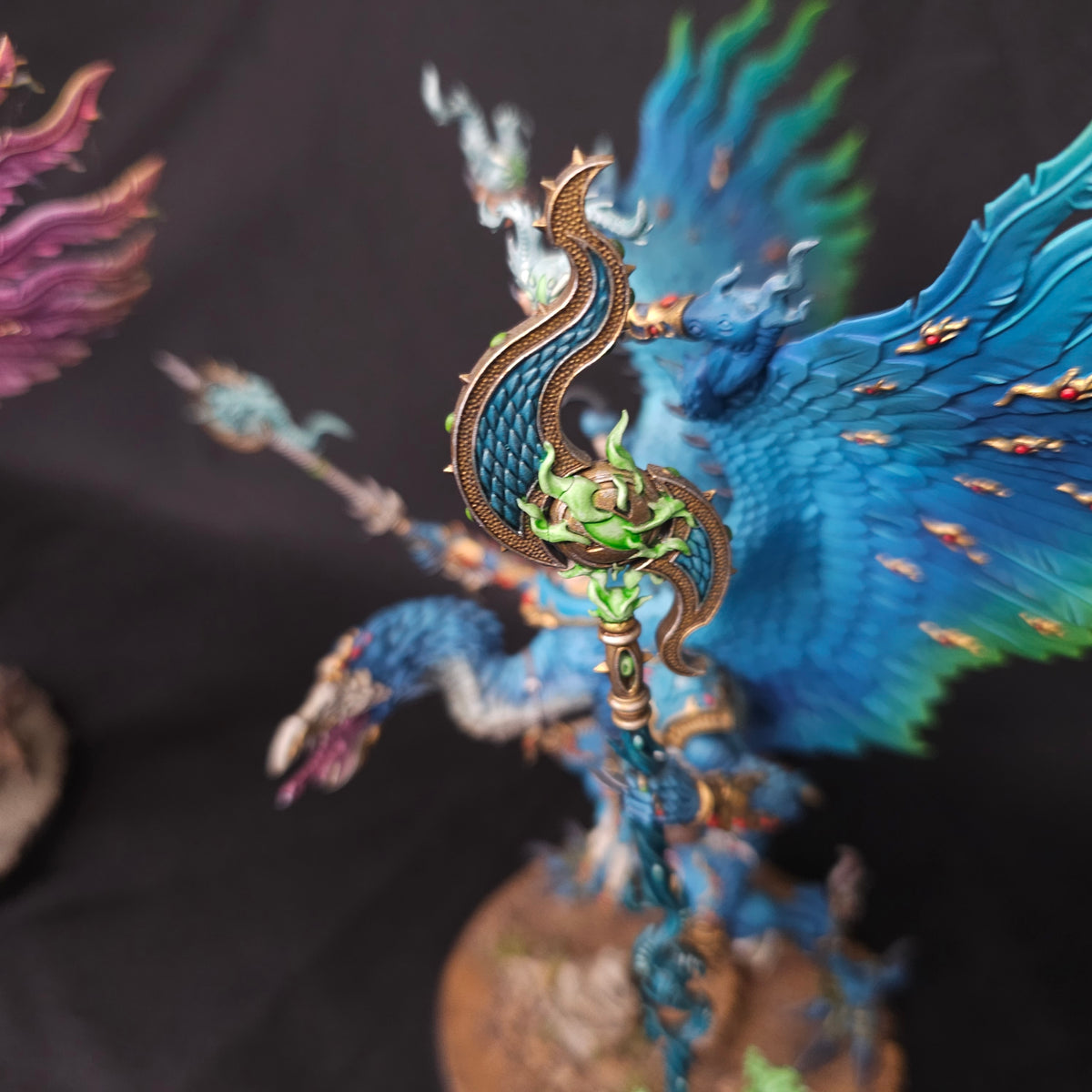 High-Quality Painted Lord of Change and Kairos - detail 6