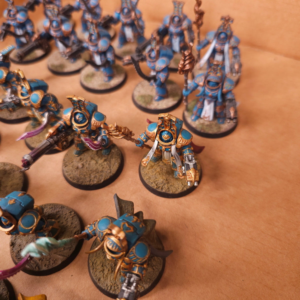 Painted Scarab Occult Terminators - detail 4