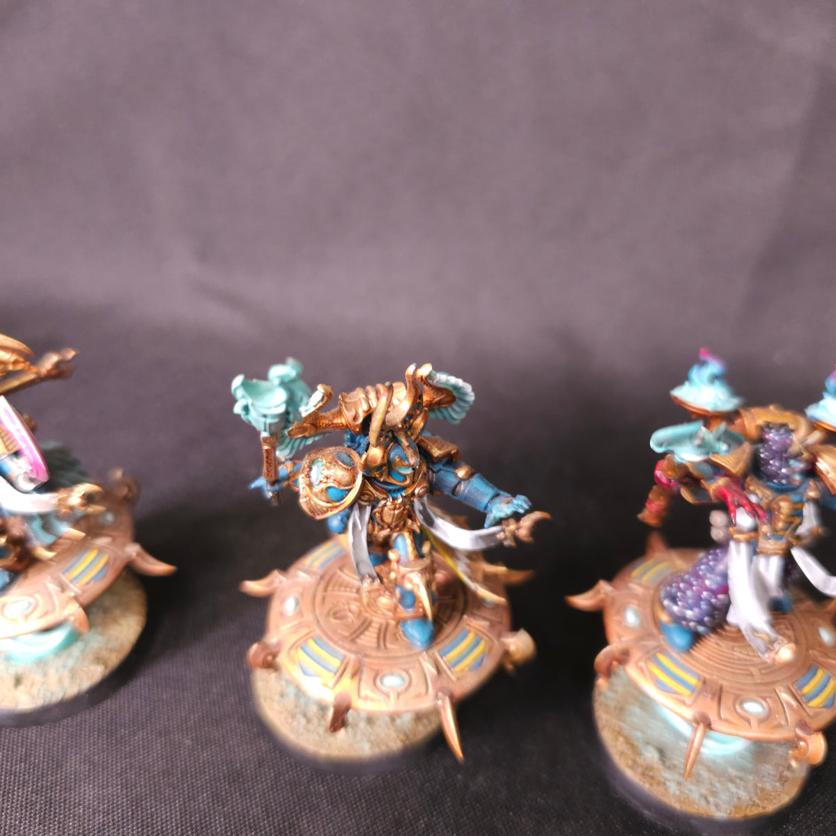 High-Quality Painted Sorcerers and Ahriman - detail 8